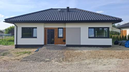 Nowoczesny dom parterowy 103 m - KĘTY Małopolska