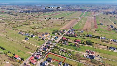 Działka budowlana 1296m2 - Toporowice