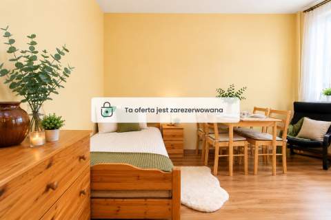 Kawalerka z balkonem blisko AGH i UKEN