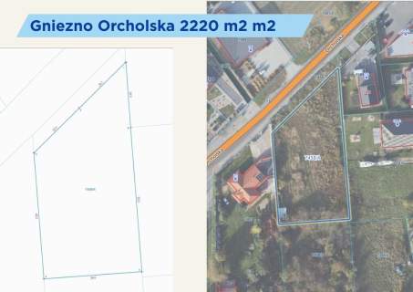 Gniezno Orcholska 2MN/U pozwolenie na budowę