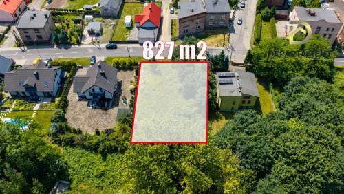 Działka budowlana 827m2 Piekary Śląskie