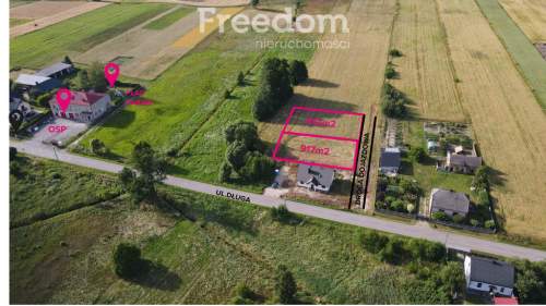 Dwie działki budowlane łącznie na sprzedaż
