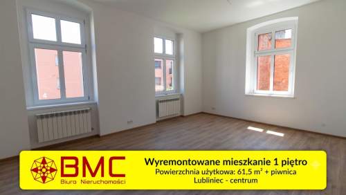 Mieszkanie o pow. 61,50m2 po generalnym remoncie