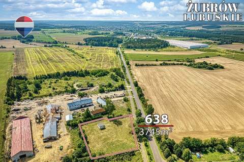 Działka inwestycyjna z WZ, 3.745 m 