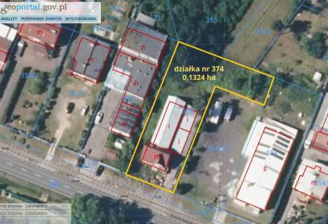Hale 283 m2 / 13 ar / produkcja / magazyn / biura / przy S8