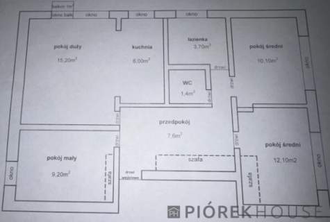 4-pokojowe mieszkanie na Bielanach