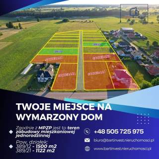 Twoje miejsce na wymarzony dom - działki w Łysych