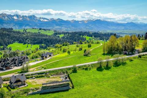 Działka inwestycyjna z widokiem na Tatry