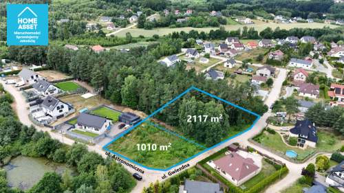 Gościcino Działka budowlana z lasem 3127m2