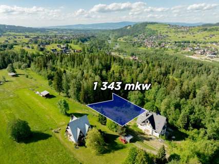 Działka przy ul. Wierch Głodowski Bukowina Tatrzańska 1343m2