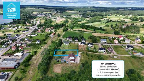Miechucino Działka pod dom na Kaszubach 1866m2
