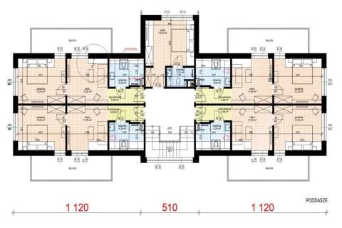 Budynek z apartamentami w Grywałdzie