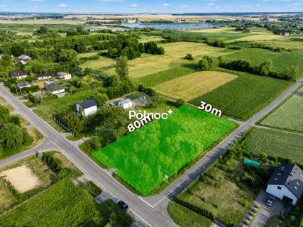 Działka budowlana o powierzchni 2400 m2- Żółtańce