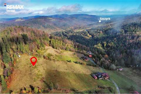 Piękna działka widokowa w Szczyrku