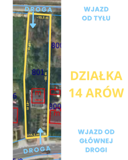 Dom inwestycyjny 2 mieszkania, 14 ar, 150 m2, GM. SKAWINA