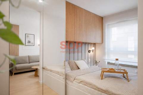 Kępa Mieszczańska Studio premium z balkonem Gotowe