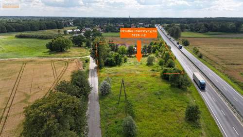 Nieruchomość inwestycyjna 5826 m budynek 380 m2