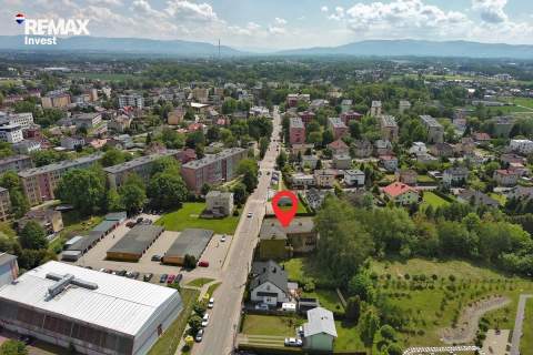 Działka z budynkiem pod inwestycję