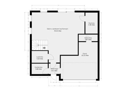 Nowa Stodoła Premium-190m-Działka 670m-Cicho-Las
