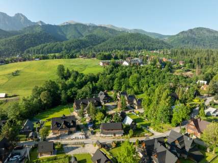 Dom z działką w Kościelisku z widokiem na Giewont