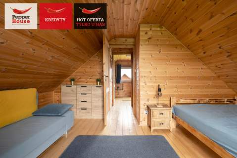 3 domki - gotowa inwestycja Sauna Balia jezioro