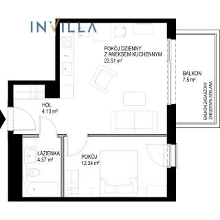Nowe Kolibki Invest Komfort Apartament 2 pokoje