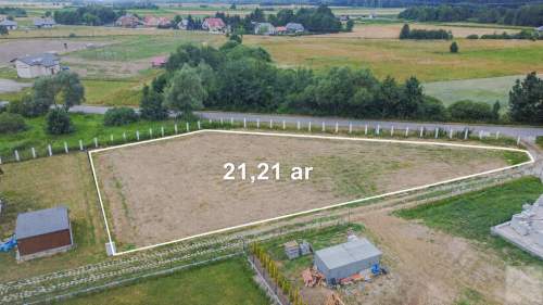 DZIAŁKA 21 AR W PIWODZIE