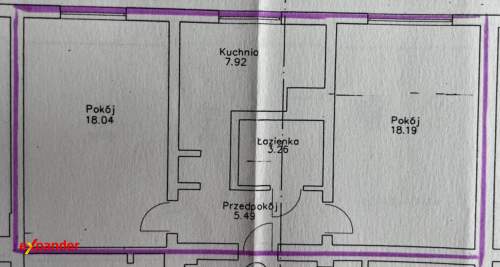 Mieszkanie z potencjałem w centrum Mikołowa 53 m  2pokoje  3pi