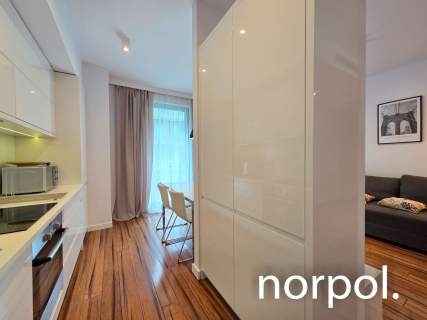 3 pokoje, balkon, basen, gym, sauna, parking, ogród Angel Wawel,...