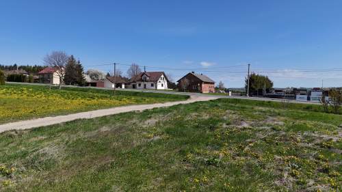 Działka usługowa o pow. 13,5 ara w Siedliskach, gm. Bobowa