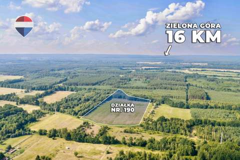 Działka rolna 5,21 ha w Jarogniewicach