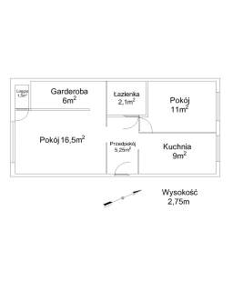 Mieszkanie - Częstochowa Tysiąclecie 51m2