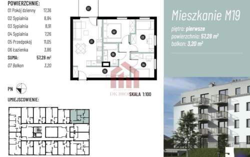 4-pok, Tyczyn jedyny taki budynek z atrium
