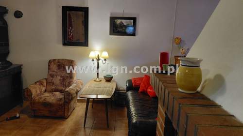 dom letniskowy Krasne, salon, 3sypialnie, kominek