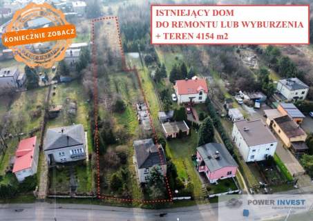 DOM 2 DZIAŁKI/ PONAD 4100m2 / SUPER CENA