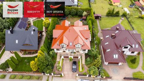 Dom w prestiżowej dzielnicy willowej
