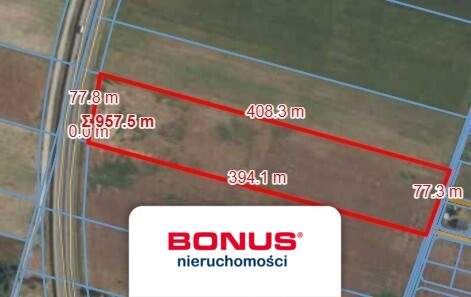 Działka przemysłowa przy DK61 Serock