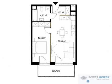 2 pokoje Balkon Bez PCC i prowizji