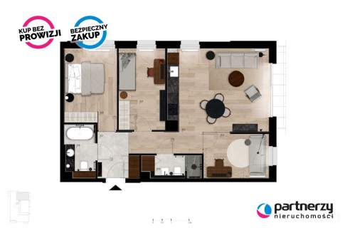 Apartament Premium z ogrodem Atrium Oliva