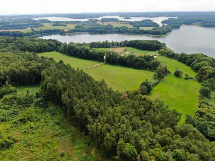 Działka 3,3 ha z własną linią brzegową j. Narie