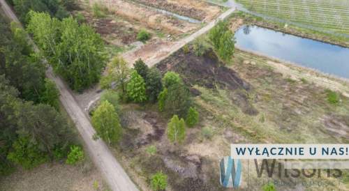 0,5h od Warszawy - malownicza działka budowlana