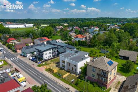 2-lokalowy budynek z ogródkiem Kęty