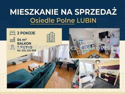 Zadbane mieszkanie 2 lub 3 pokojowe, Polne, Lubin