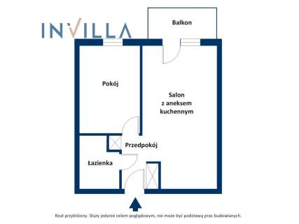 Słoneczne 2 pokoje, balkon 2 miejsca postojowe