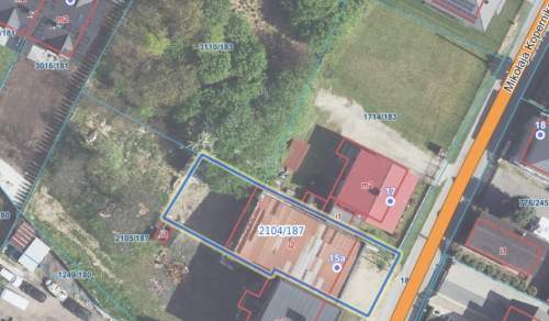 MAGAZYN PRZY S1 i A4 HALA 227 m PLAC 474 m