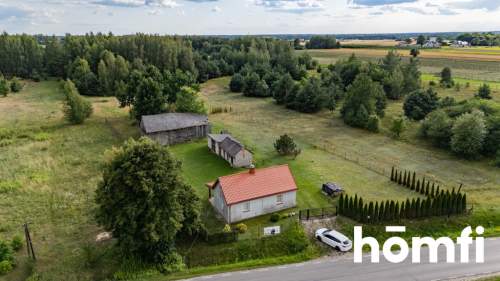 Działka z uroczym terenem możliwym do zabudowy