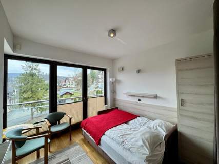 Apartament centrum Wisła miejsce parkingowe