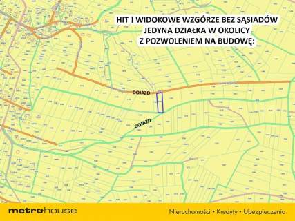 HIT Działka siedliskowa z pozwoleniem na budowę