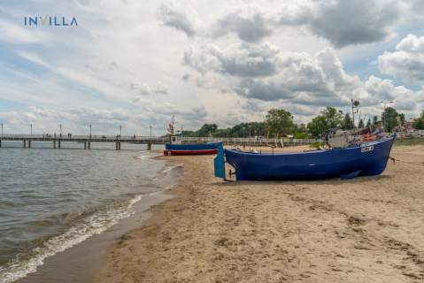Elegancki apartament 350m od plaży w Mechelinkach