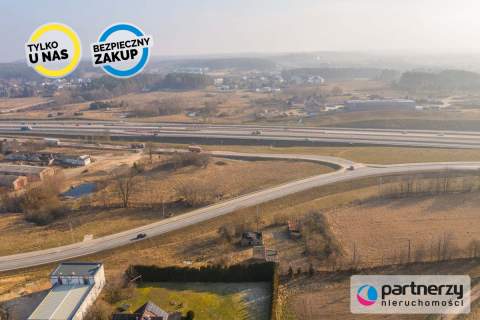 Działka usługowo-produkcyjna tuż przy trasie S6.